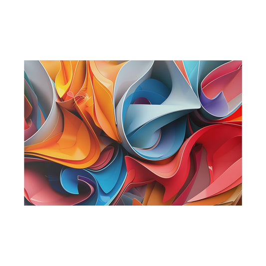 Ethereal Symphony: Abstract Canvas Art